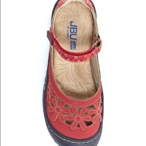 Wildflower JBU by Jambu Comfort Flat Mary Jane Woman’s 8.5 Vegan Leather